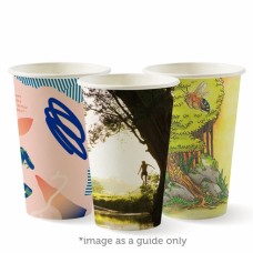 ART SERIES SINGLE WALL 16OZ BIOCUP 50S