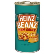 BAKED BEANS IN HAM SAUCE 555GM