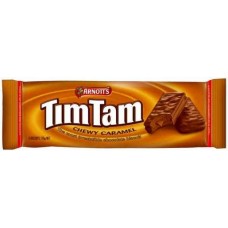 BISCUITS CHOCOLATE TIM TAM CHOCOLATE CHEWY CARAMEL 175GM