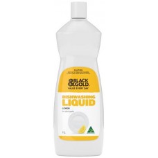 BLACK & GOLD LEMON DISHWASHING LIQUID 1L Pack Size: 12