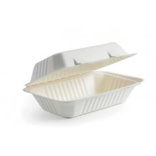 SUGARCANE LUNCH BOX 20.25X13.25cm-Carton of 250