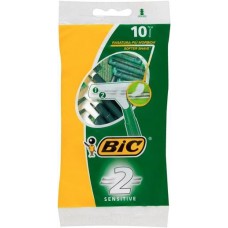 BIC SHAVER TWIN EASY SENSITIVE POUCH 10S Pack Size: 10 BIC SHAVER TWIN EASY SENSITIVE POUCH 10S Pack Size: 10