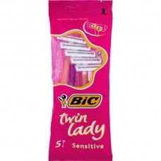 BIC SHAVER TWIN LADY POUCH 5'S Pack Size: 10 BIC SHAVER TWIN LADY POUCH 5'S Pack Size: 10