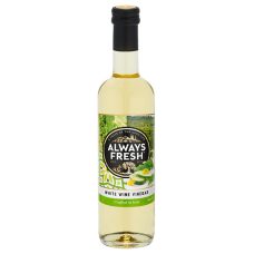 ALWAYS FRESH WHITE WINE VINEGAR 500ML Pack Size: 6