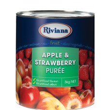 APPLE & STRAWBERRY PUREE 3KG