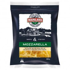 MAINLAND GRATED MOZZARELLA CHEESE 200GM Pack Size: 12