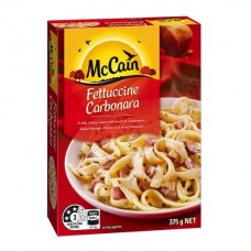 MCCAIN FETTECCINE CARBONARA RED BOX DINNER 375GM Pack Size: 10