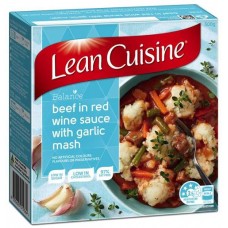 LEAN CUISINE BALANCED BEEF IN RED WINE WITH GARLIC MASH 300GM Pack Size: 6