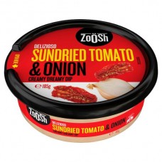 KRAFT SUNDRIED TOMATO & ONION DIP 185GM Pack Size: 6