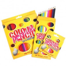 MARBIG COLOURED PENCILS 24PK Pack Size: 12