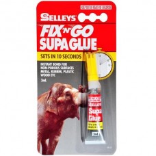 SELLEYS FIX N GO SUPA GLUE 3ML Pack Size: 12