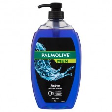 PALMOLIVE MENS ACTIVE SHOWER GEL 1L pack size:3 PALMOLIVE MENS ACTIVE SHOWER GEL 1L pack size:3