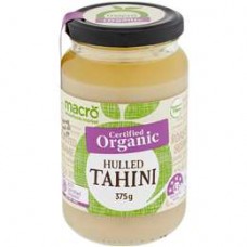 TAHINI PASTE HULLED ORGANIC 375GM