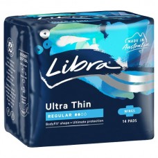 LIBRA ULTRA THINS WINGS REGULAR PADS 14S Pack Size: 6