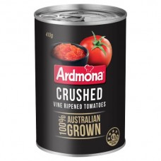 ARDMONA CRUSHED TOMATOES Pack Size: 12 ARDMONA CRUSHED TOMATOES Pack Size: 12