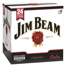 JIM BEAM&COLA CN 4.8%  375ML Pack Size:24