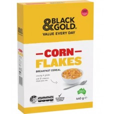 BLACK & GOLD CORNFLAKES 440GM Pack Size: 10