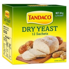 TANDACO DRY YEAST 84GM Pack Size: 7