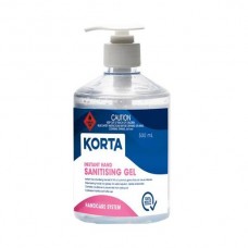 KORTA INSTANT HAND SANITISING GEL 500ML Pack Size: 12 KORTA INSTANT HAND SANITISING GEL 500ML Pack Size: 12
