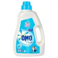 OMO FRONT & TOP SENSITIVE LAUNDRY LIQUID 2L Pack Size: 6