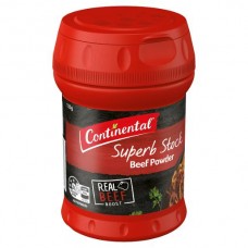 CONTINENTAL BEEF STOCK POWDER 125GM Pack Size: 6