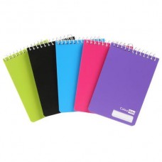 MARBIG COLOURHIDE POCKET NOTEBOOK 5PK Pack Size: 4