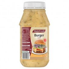 MASTERFOODS BURGER SAUCE 2.2KS 2.2KG Pack Size: 6