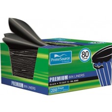 C/A G/BAG PR/HDBLK 72/80L 200S pack size: 1