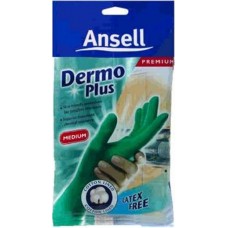 ANSELL DERMO PLUS MEDIUM GLOVE 1PK Pack Size: 12
