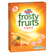 ICY POLES FROSTY FRUITS TROPICAL 8'S