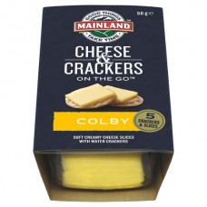 MAINLAND COLBY CHEESE ON THE GO 50GM pack size: 7