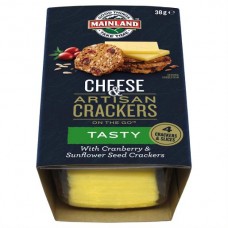 OTG TASTY CHEESE WITH CRANBERRY & SUNFLOWER CRACKERS 38GM pack size: 8