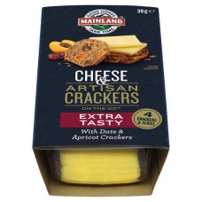 OTG EXTRA TASTY CHEESE WITH DATE & APRICOT CRACKERS 38GM pack size: 8