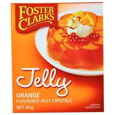FOSTER CLARK'S ORANGE JELLY 85GM Pack Size: 24