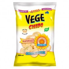 AJITAS NATURAL VEGETABLE CHIP 100GM Pack Size: 6