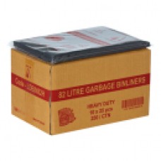 TAILORED GARBAGE BAG/LINER HEAVY DUTY 82Ltr 25pk pack size: 10