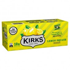 KIRKS LEMON SOFT DRINK 375ML Pack Size: 2