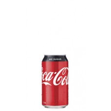 COCA COLA NO SUGAR CAN 375ML Pack Size: 24