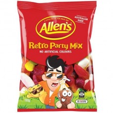 ALLENS PARTY MIX RETRO 190GM Pack Size: 12