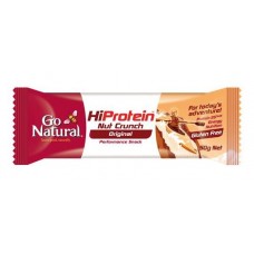 GO NATURAL HI PROTEIN BAR NUT CRUNCH ORIGINAL 50GM Pack Size: 16