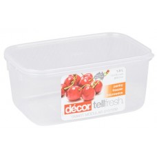 Decor T/Fresh Oblong 2.3L pack size: 4 Decor T/Fresh Oblong 2.3L pack size: 4