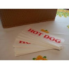 Bags Printed Hot Dog Greas/Res 1000s