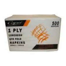 Napkins Lunch White 1Ply 500Sx6 (3000) Napkins Lunch White 1Ply 500Sx6 (3000)