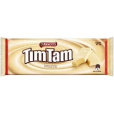 ARNOTTS BISCUITS CHOCOLATE TIM TAM WHITE 165GM Pack Size: 24