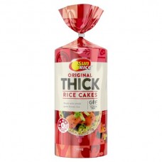 SUNRICE ORIGINAL THICK RICE CAKE 150GM Pack Size: 6