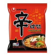 NONG SHIM SHIN RAMYUN NOODLES 120GM pack size: 20