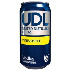UDL VDK PINE/APL 4% CAN 375ML Pack Size:24 Pack Size:24