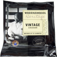 Heritage Vintage Cheddar Cheese 250gm 