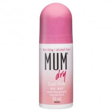 MUM COOL PINK ROLL ON ANTIPERSPIRANT DEODORANT 50ML Pack Size: 6 MUM COOL PINK ROLL ON ANTIPERSPIRANT DEODORANT 50ML Pack Size: 6