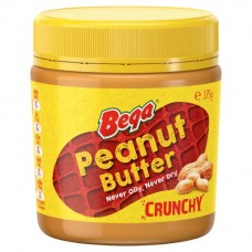 BEGA PEANUT BUTTER CRUNCHY 375GM Pack Size: 12